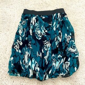 Saks floral skirt